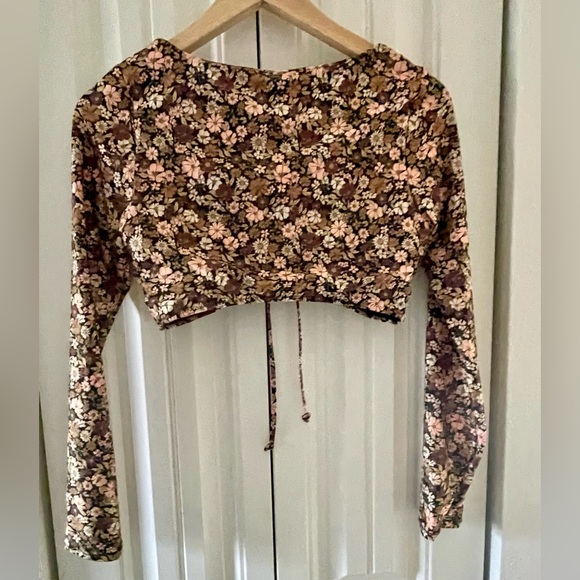 Rip Curl Sea Of Dreams Crop Long Sleeve Surf Swim Top - Picture 6 of 7